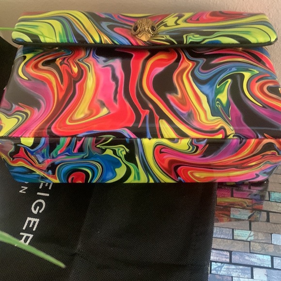 Kurt Geiger London Kensington X Marble Shoulder Bag - Picture 11 of 16